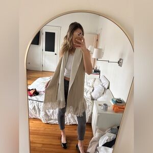 20 in x 72 in ZARA two toned scarf